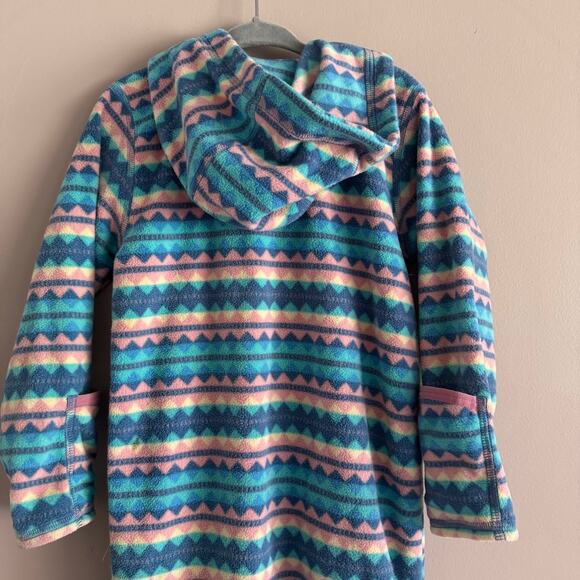 Patagonia Infant Micro D Fleece One Piece Baby Bunting 18-24 Months Aztec 60175 - Picture 9 of 10